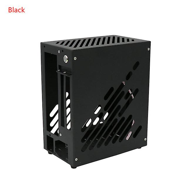 M24itx Portable Mini All-aluminum Side Through A4 Portable Case Small 1uflex Power Supply Alone Display Case K39