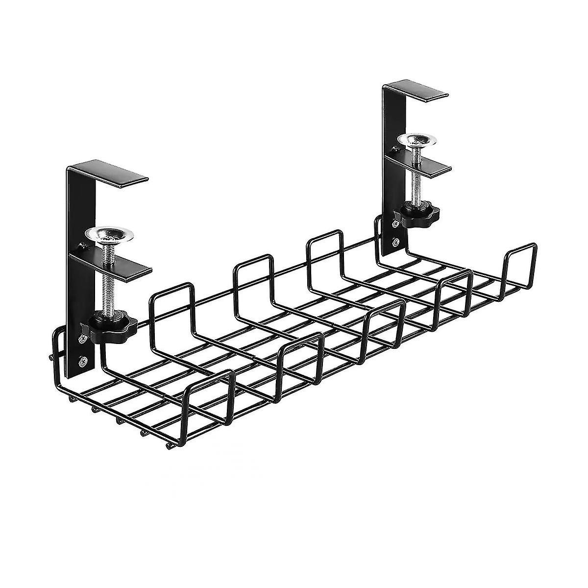 Cable Tray Under Desk,under Desk ,wire Cable H No Ing Required Easy Inat Wire Org