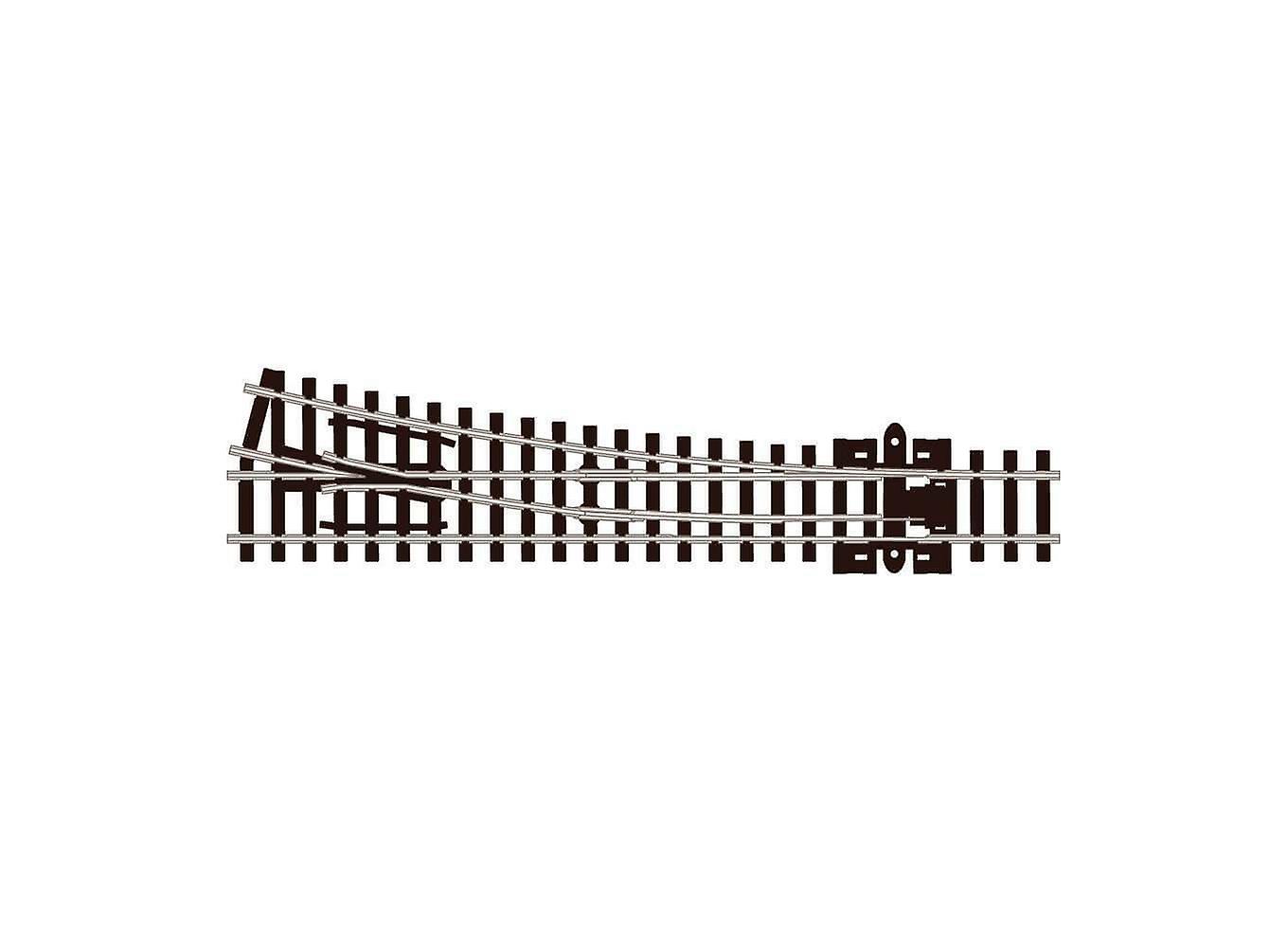 Peco SL-395 Medium Right Hand turnout Insulfrog N (1/148 - 1/160) Peco Track [N] Scale model