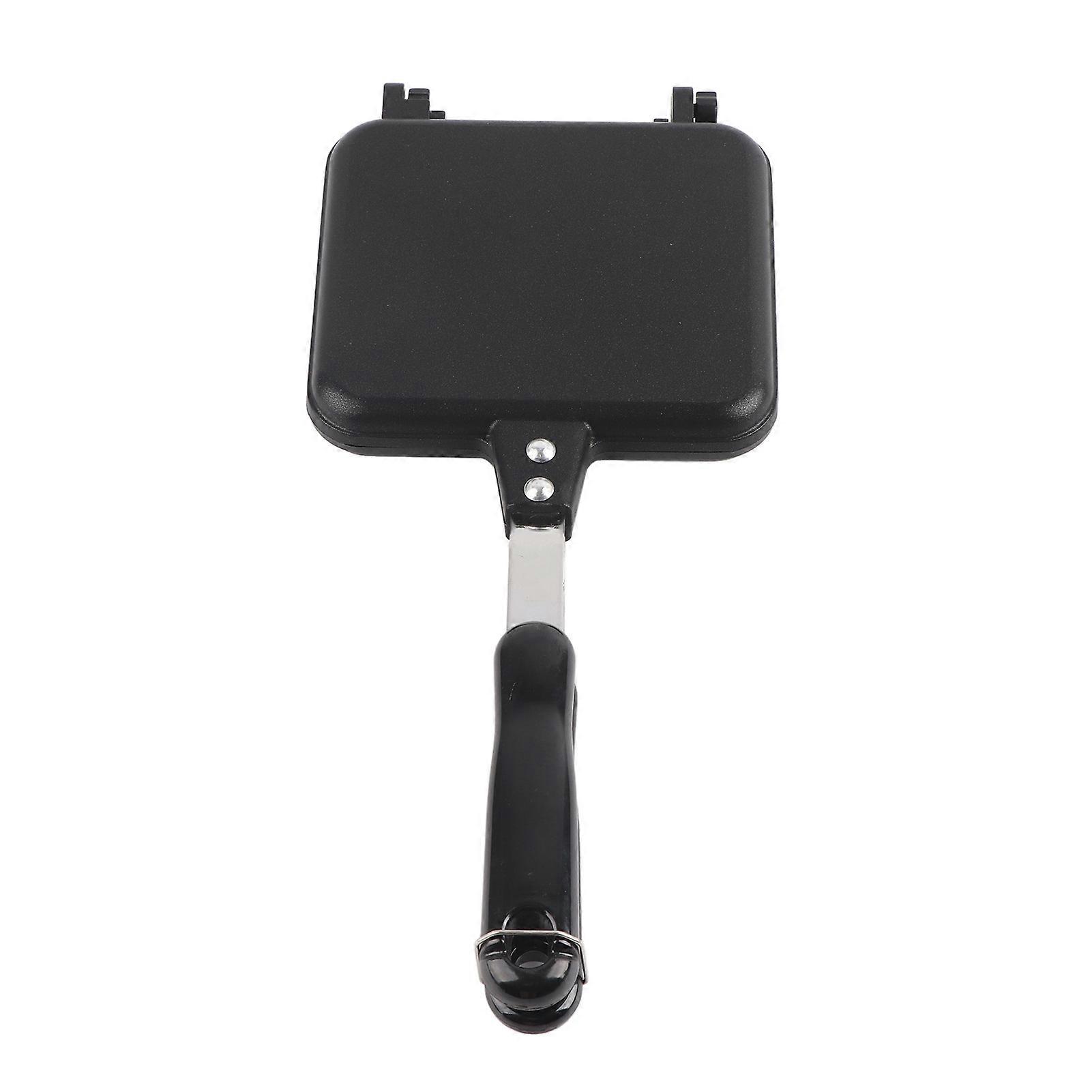 Double Sided Frying Pan Non Stick Breakfast Frying Pan Sandwich Bread Maker for Kitchen