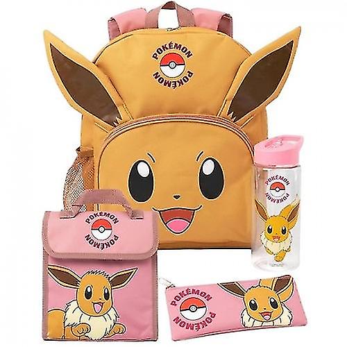 Pokemon Eevee Backpack Set
