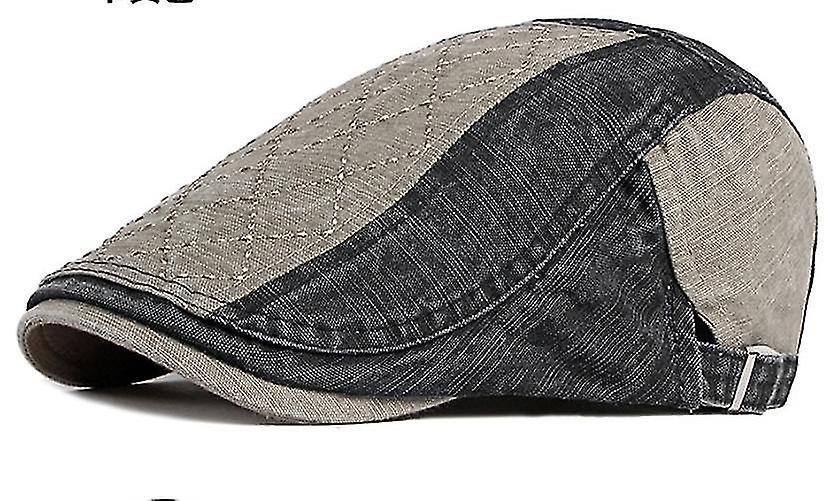 Neu Herren Baskenmützen Cap-Flat Mode Baumwoll-Baskenmützen Hut