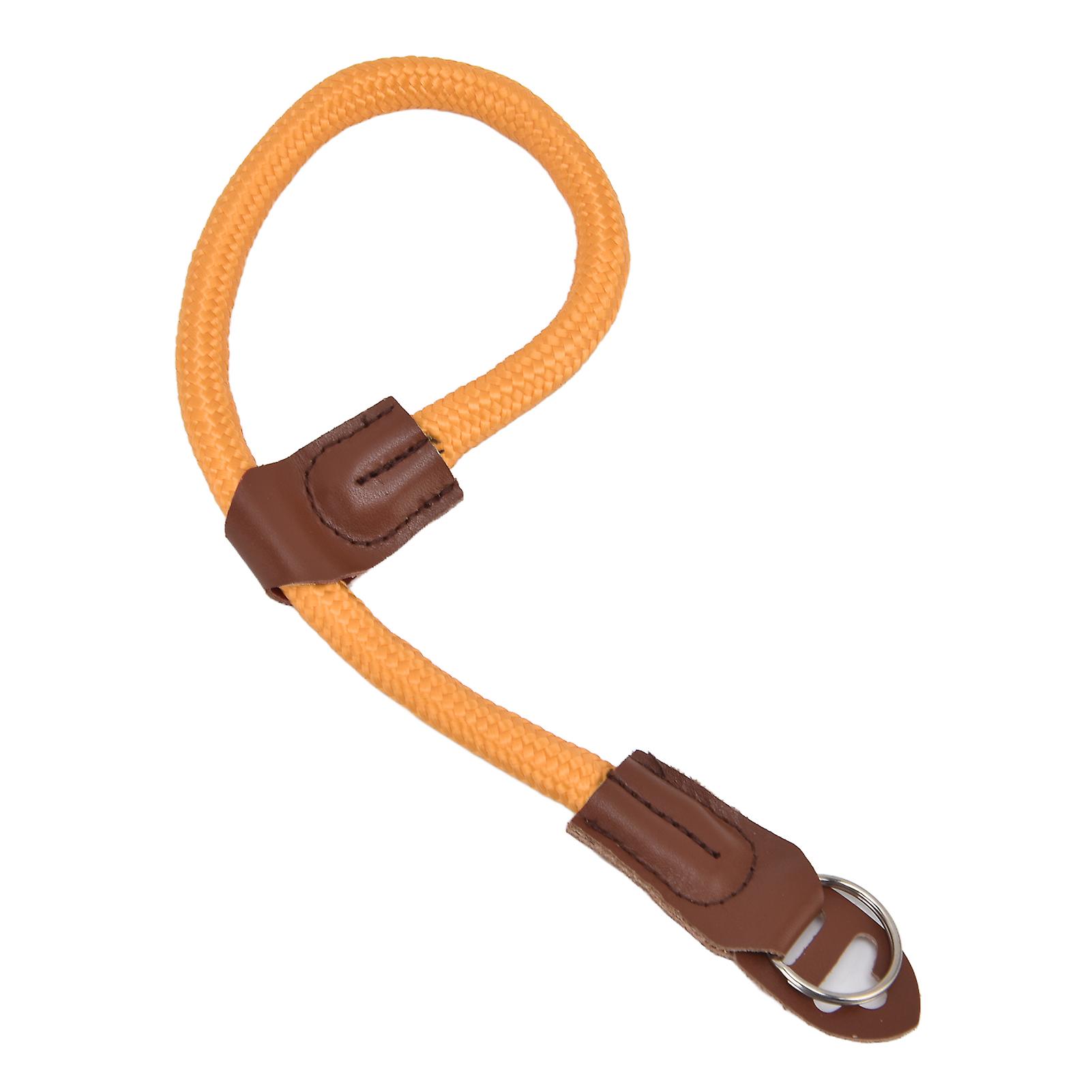 Adjustable Camera Hand Wrist Strap for Nikon Digital SLR Camera Quick Release Hand RopeYellow