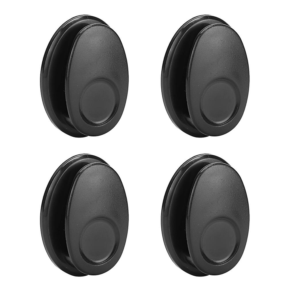 Seat Hanger,4pcs Multi Function Black Hook Car Hook Crafted with Care