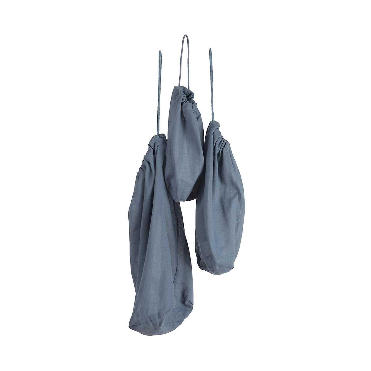 Organic All Purpose Bag Set - Grey Blue