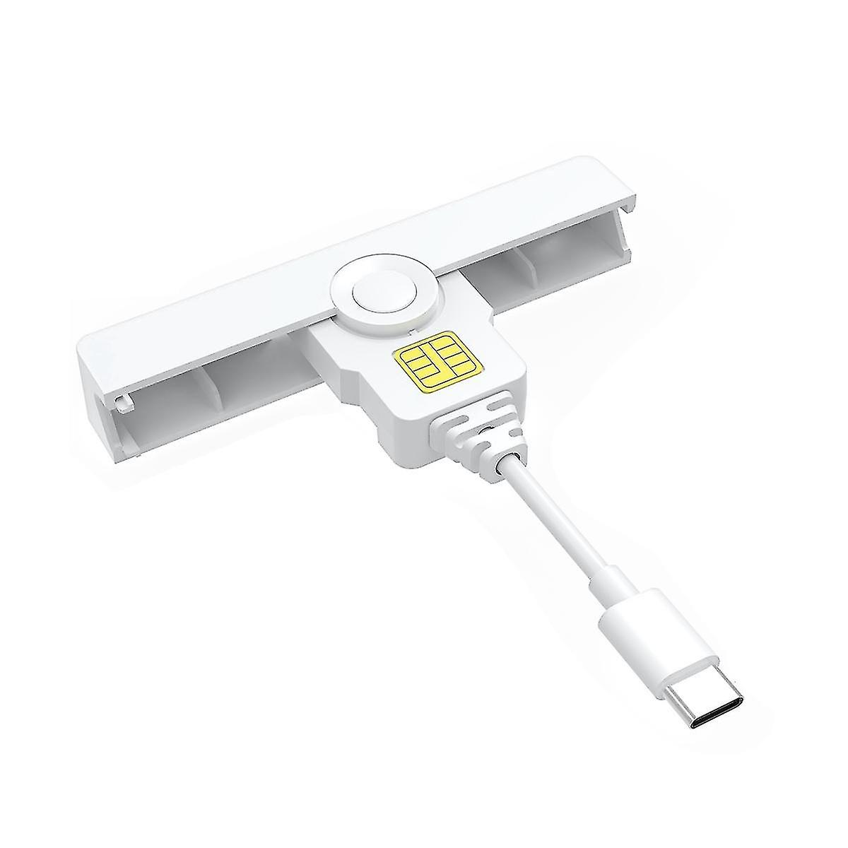 Smart Card Reader Usb Atm Smart Card Reader Universal Sim Card Reader Usb- Connector For Windows Linux Type-c