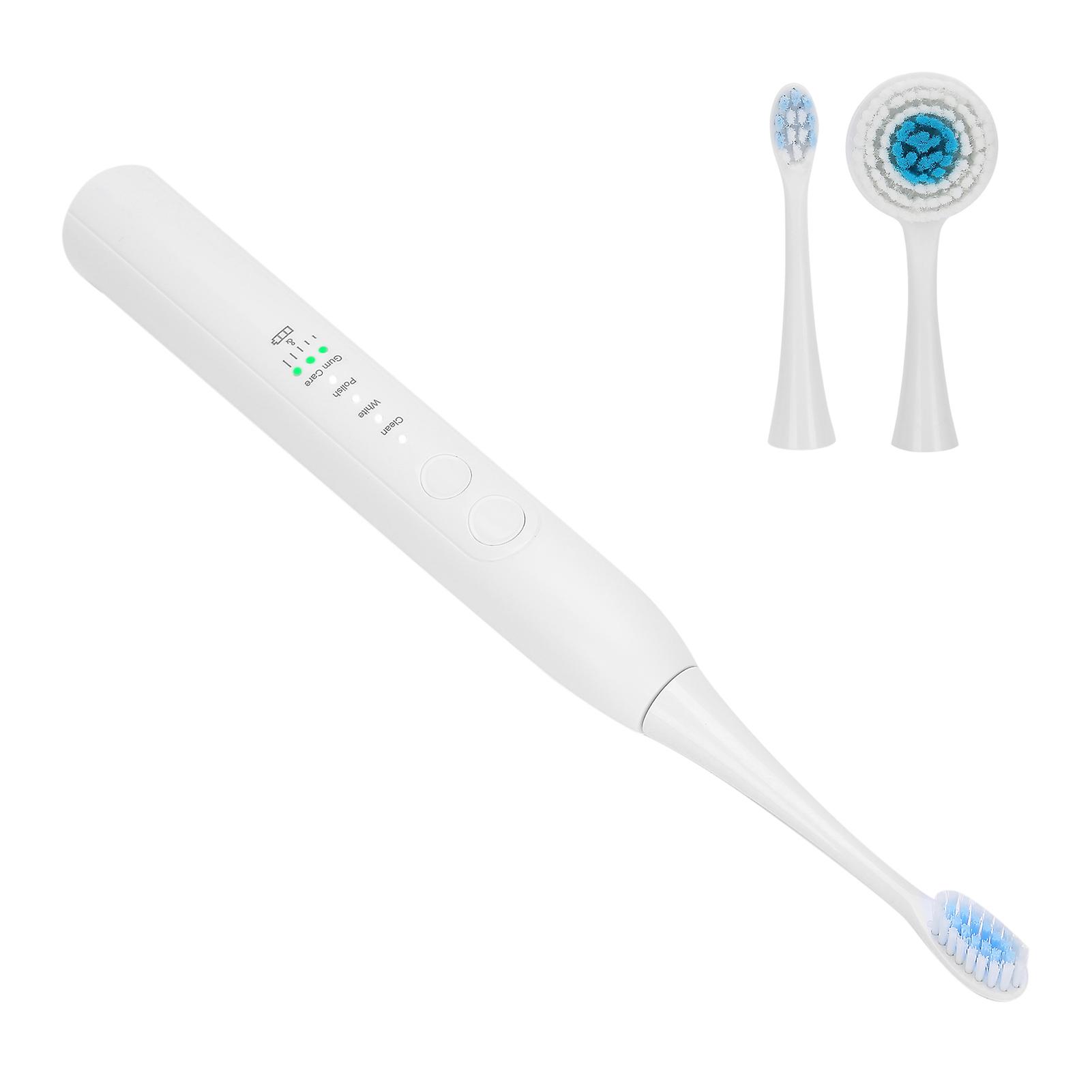 Rechargeable Electric Toothbrush 4 Modes 800mAh USB White