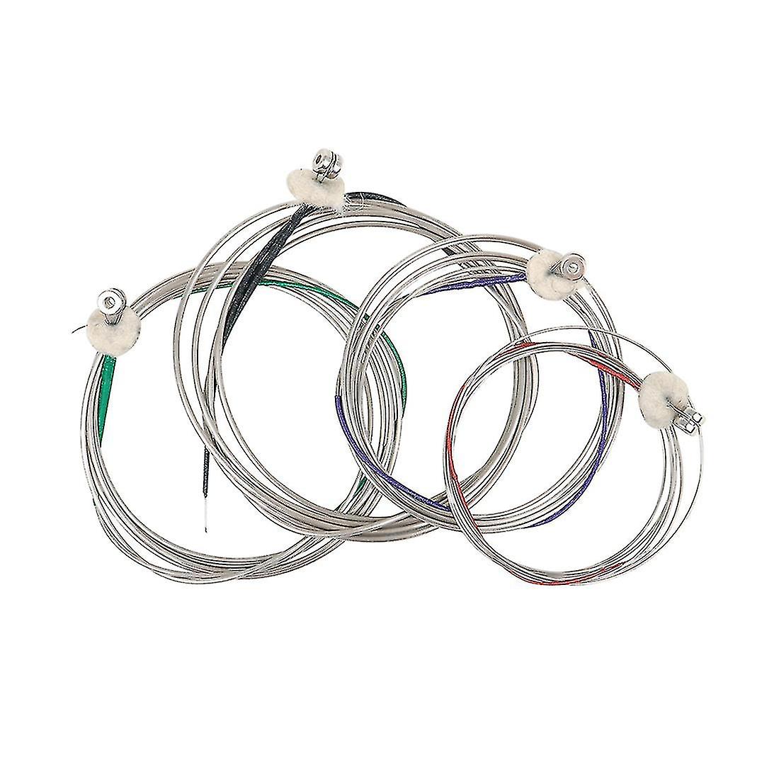 4 Upright Strings, Double Strings, No. 4, No. 1, No. 2, No. 3, No. 4, Paired Strings