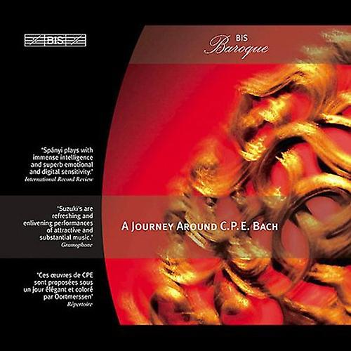 C.P.E. Bach - Journey Around  [COMPACT DISCS] USA import