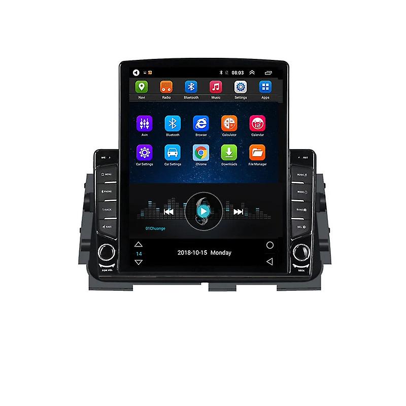 9.7" Android For NISSAN MICRA KICKS 2017-2019 Tesla Type Car Radio Multimedia Player Navigation GPS