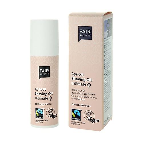 Apricot Intimate Shave Oil 30 ml of oil