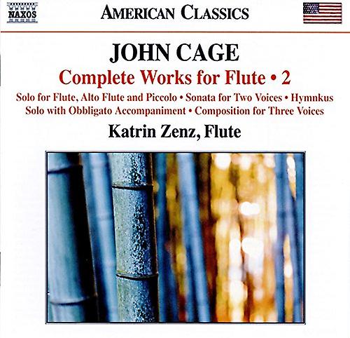 Katrin Zenz - Cagecomplete Works For Flute 2 [CD]