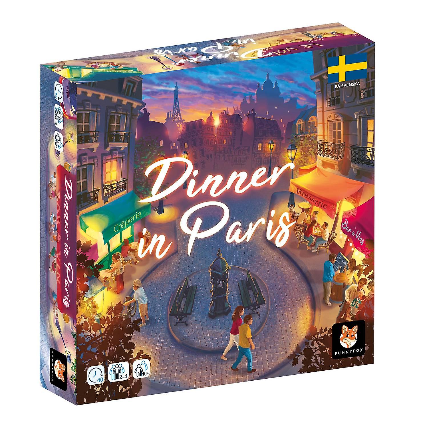 Dinner In Paris Strategy Game