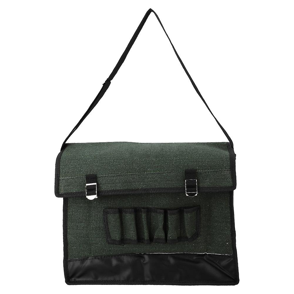 Multifunctional Electrical Hardware Tool Storage Single Shoulder Bag in Oxford Cloth