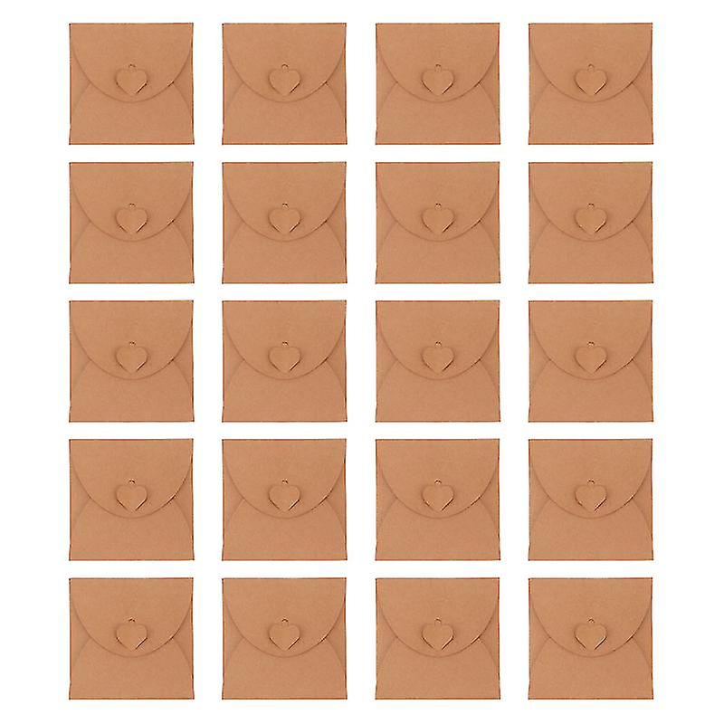 20pcs Kraft Paper Cd Bag