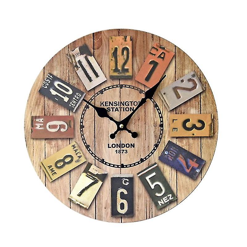 Mdf And Plastic Wall Clock For Daily Use