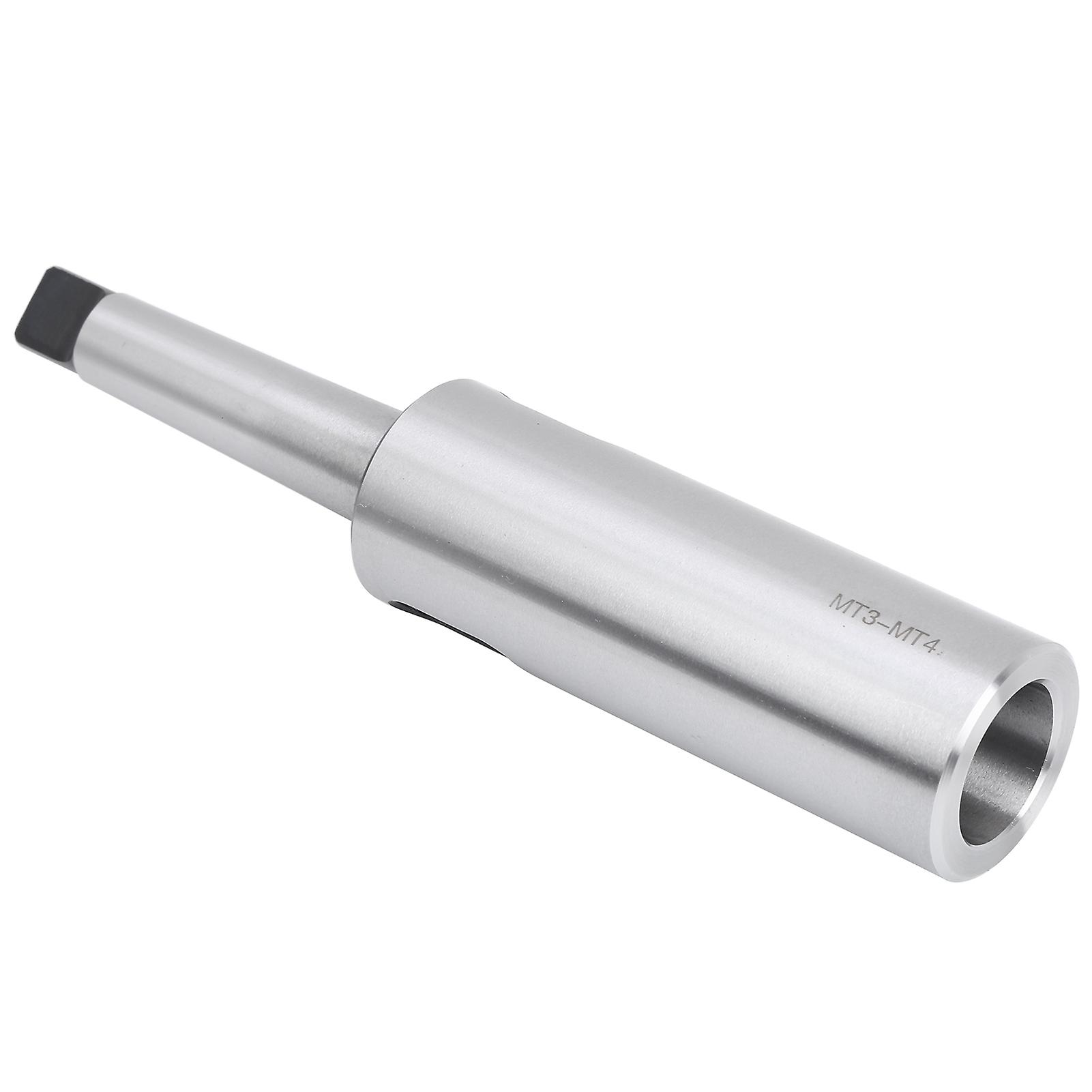 Steel Taper Drill Sleeve Adapter for Lathe Milling Lengthened Reduction Sleeve MT3-MT4