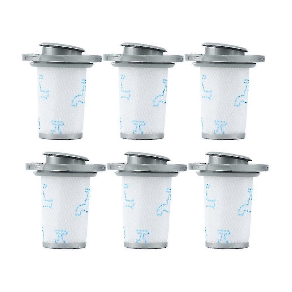 6 stk. til Rowenta Zr009006 til X-force Flex 8.60 vaskbart filter