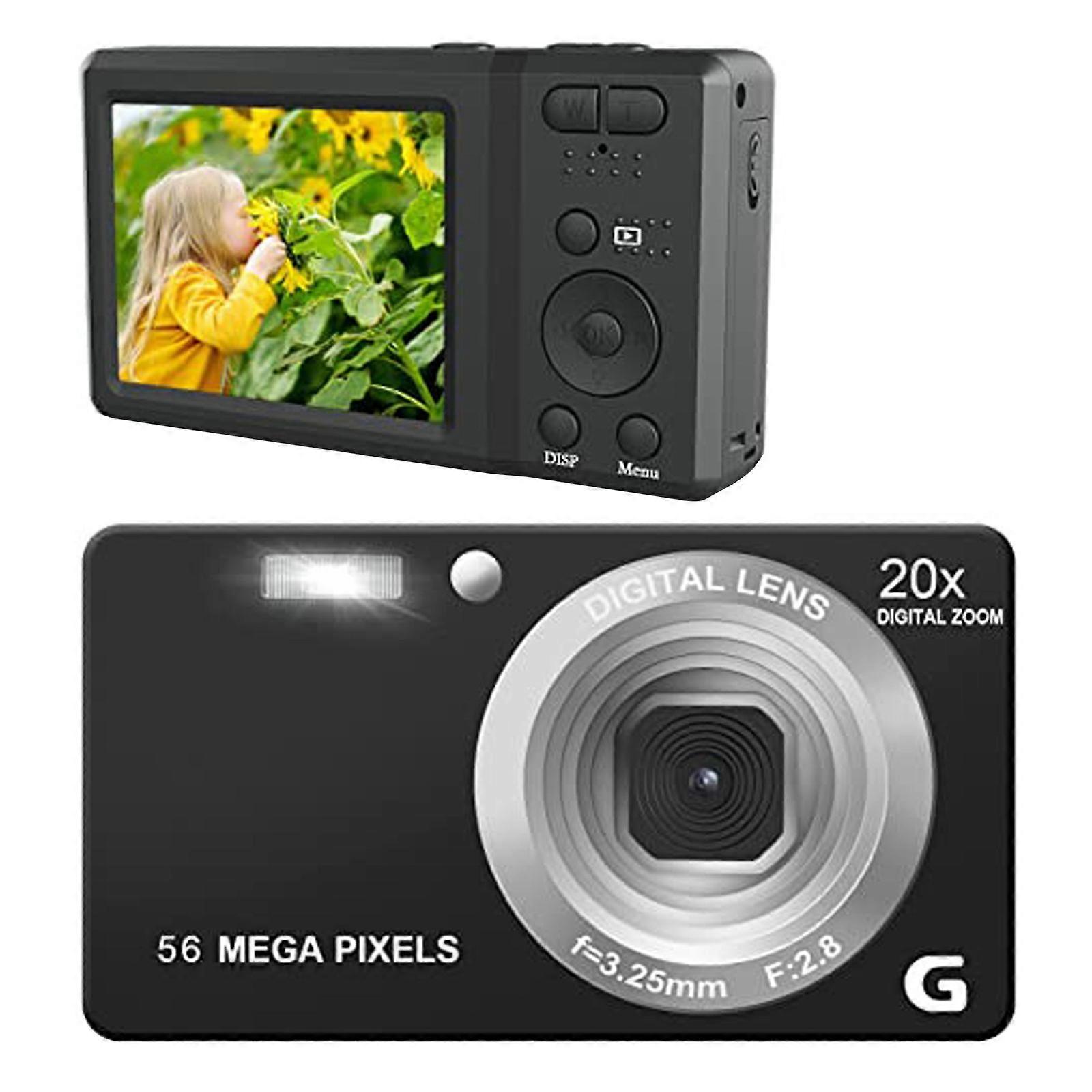 Digital Camera Digital Camera 4K 56MP With 2.7 Inch LCD Display Vlogging Autofocus & Lapse Compact Portable Mini Cameras For Travel And Photography_c