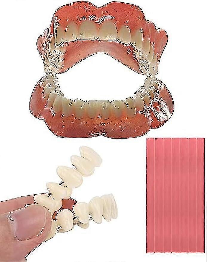 Denture Making Kit Fake Teeth Customizable At-Home Dental Solution