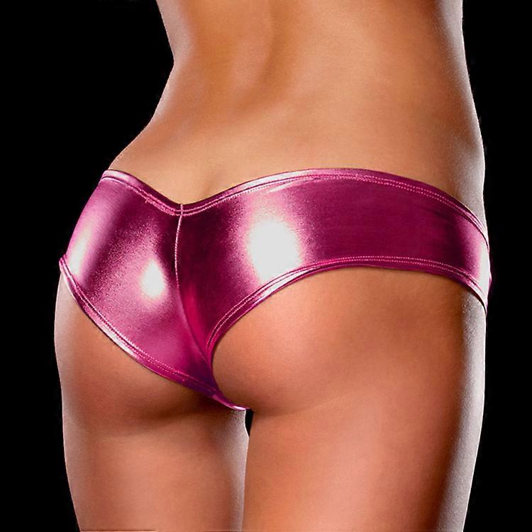 Frauen Sexy Dessous String Slips Leder Höschen
