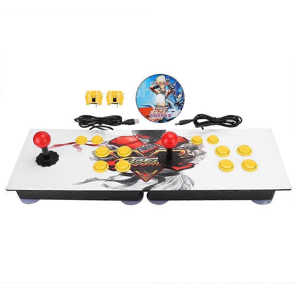 Mini Doppel Spielkonsole Controller USB Gaming Joystick Rocker für PC Computer