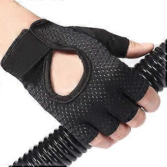 Mitaines De Cyclisme Demi-doigts - Respirantes Et Antidérapantes - Pour Vélo, Fitness, Randonnée, Sports Extérieurs