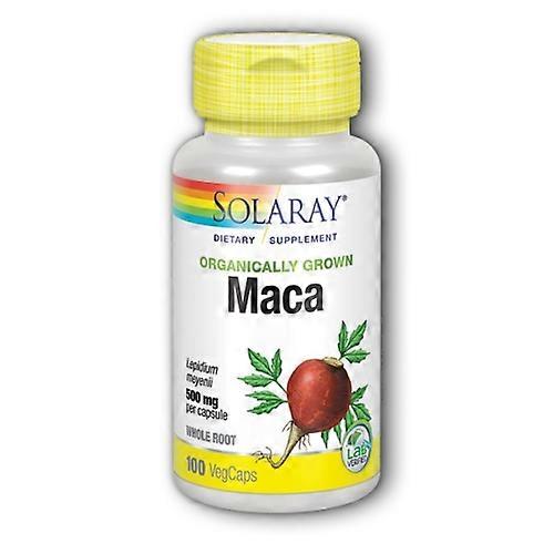 Solaray Maca, 100 Caps (Paquet de 1)