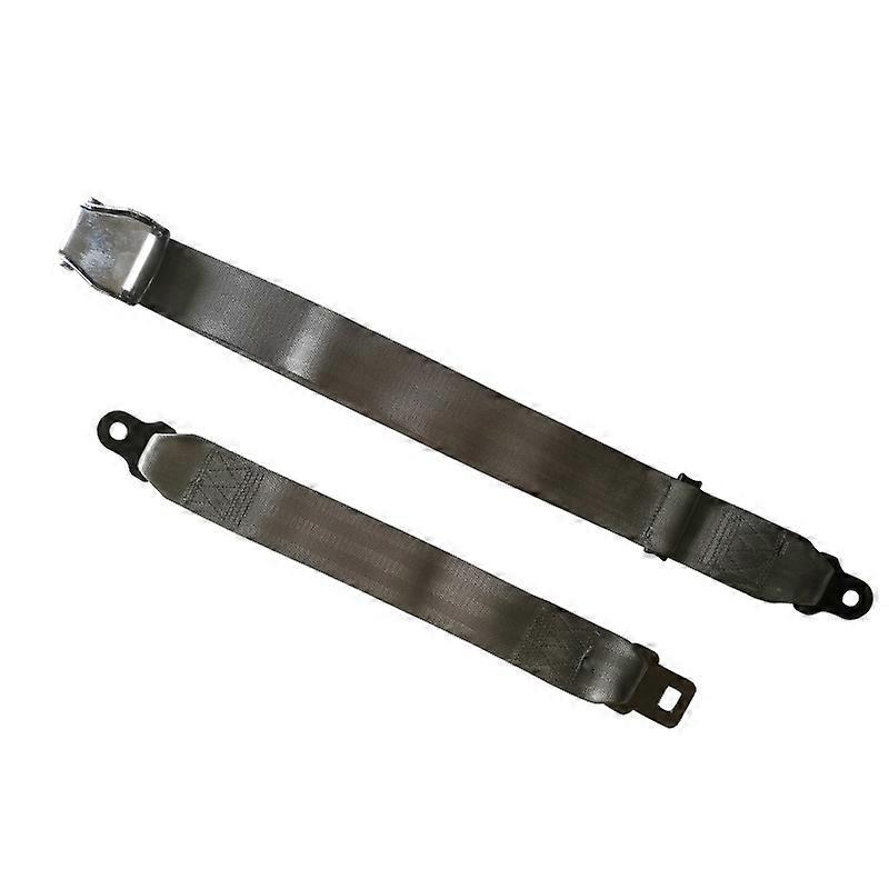 Two-Point Seat Belts Grey