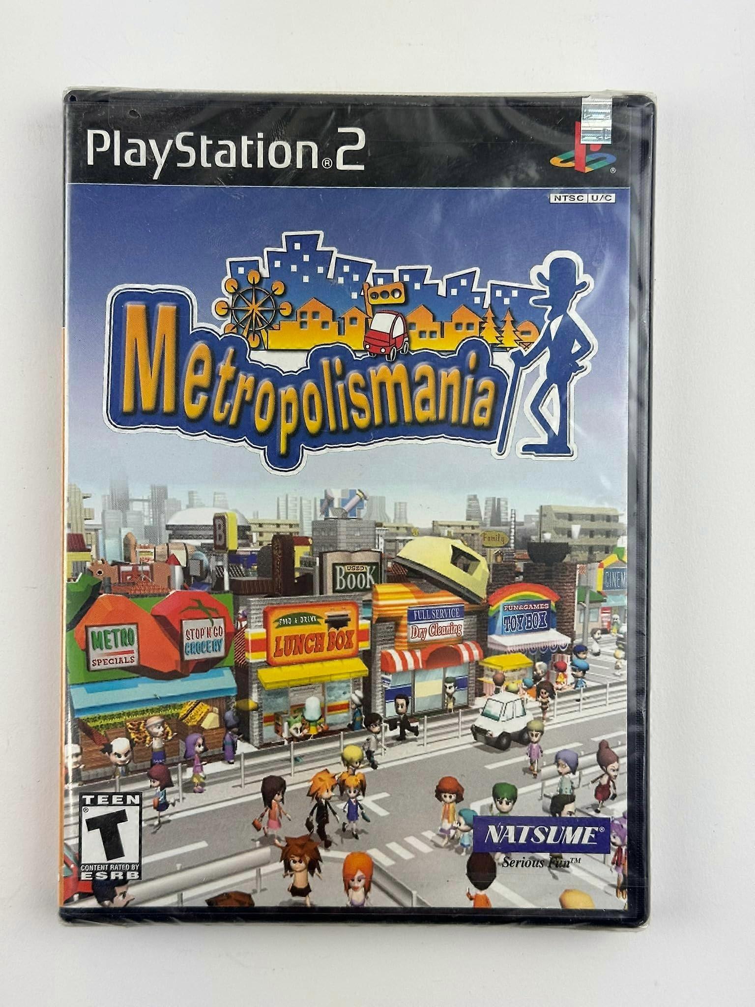 Metropolismania  Game - Playstation 2 - PAL - New & Sealed