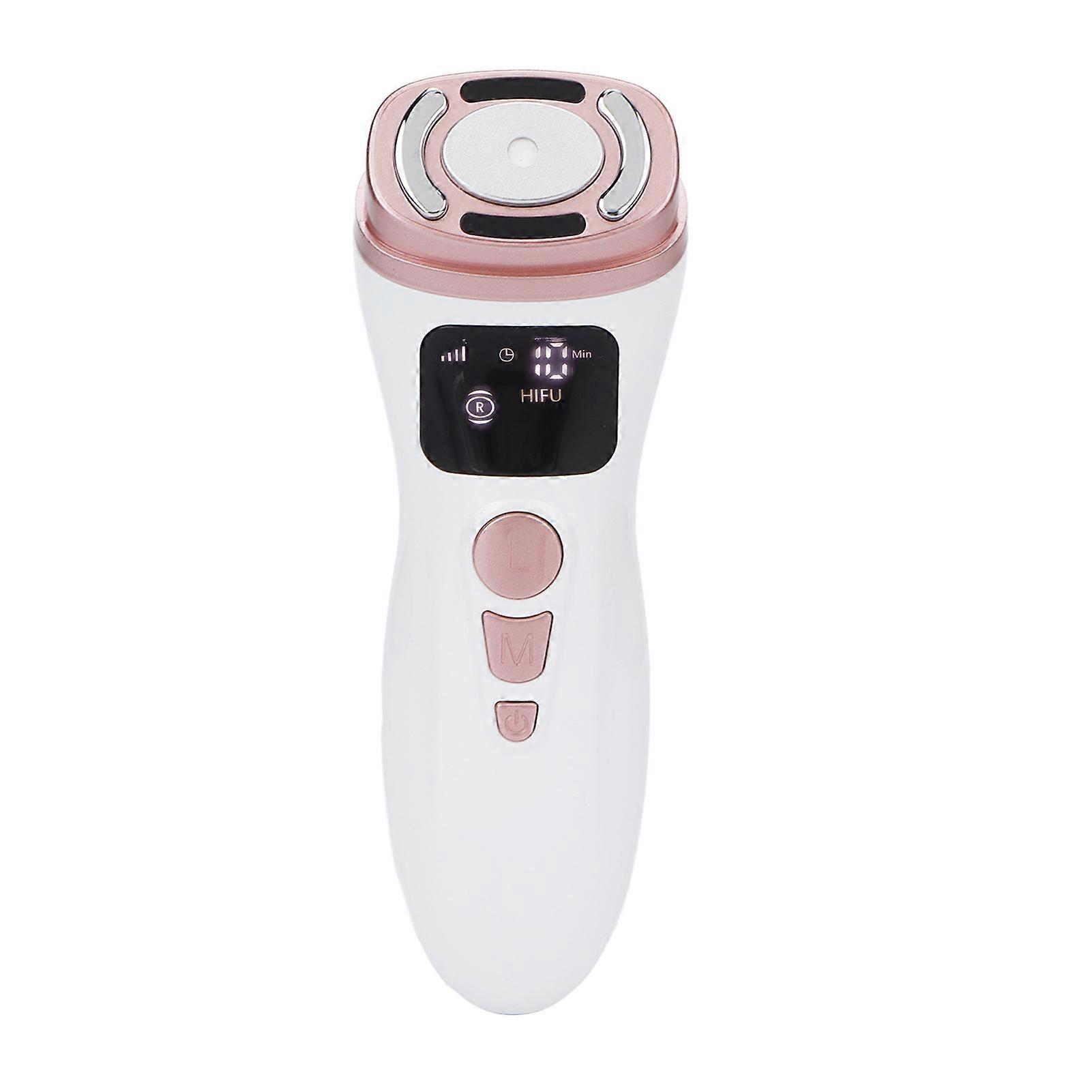 Mini Ultrasonic Skin Beauty Machine 5 Gears 3 Modes Skin Rejuvenation Caring Device 100240VEU Plug