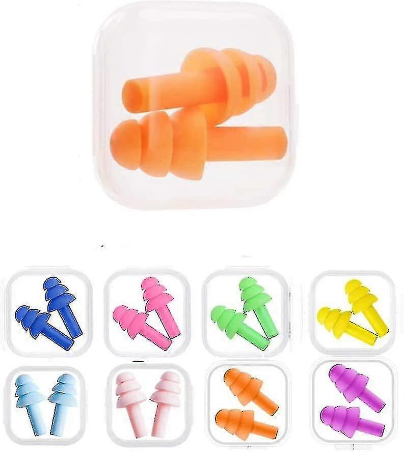 Silicone Waterproof Earplugs Swimming Ear Protector Earmuffs