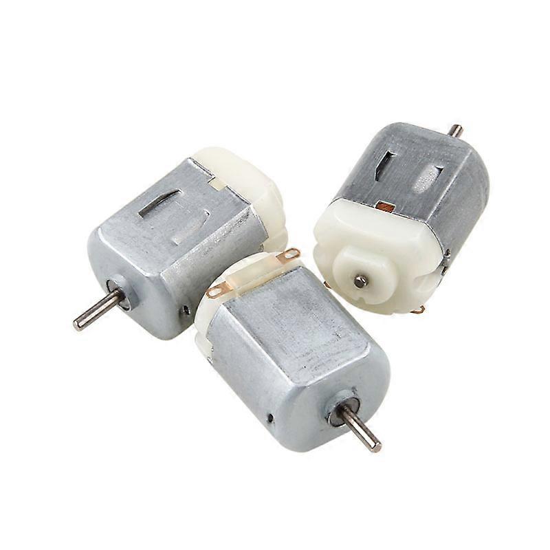 3 adet DC 3V-6V 130 Minyatür DC Motor Elektrikli Oyuncak Araba Robot DIY Parçaları Için