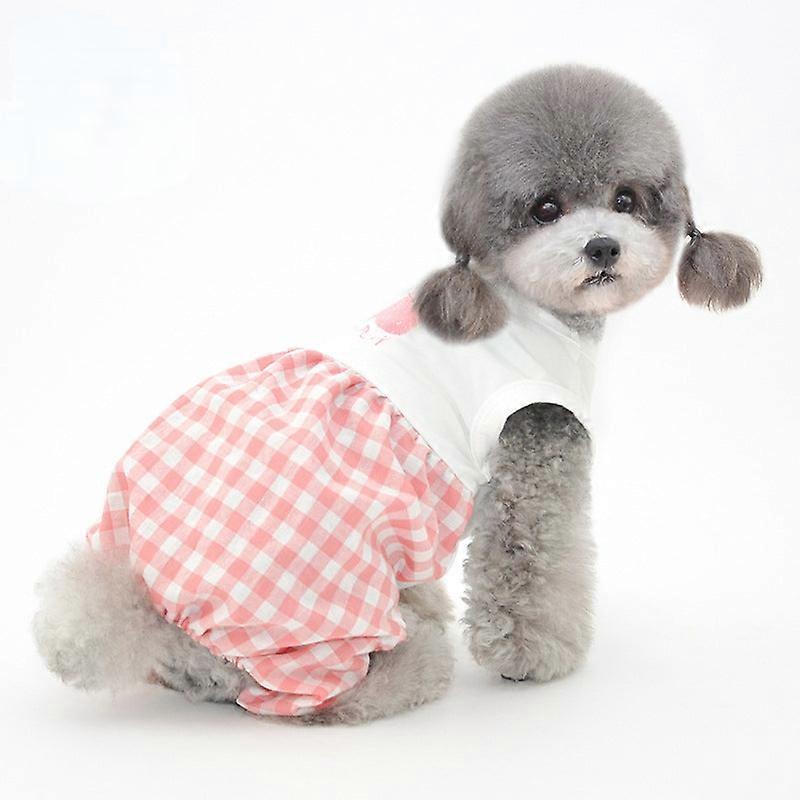 Pet Clothes Spring And Summer Dog Overalls Pumpkin Pants Teddy Pomeranian Clothes