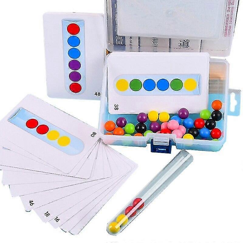 math basic life skill training wooden clip developmental ball