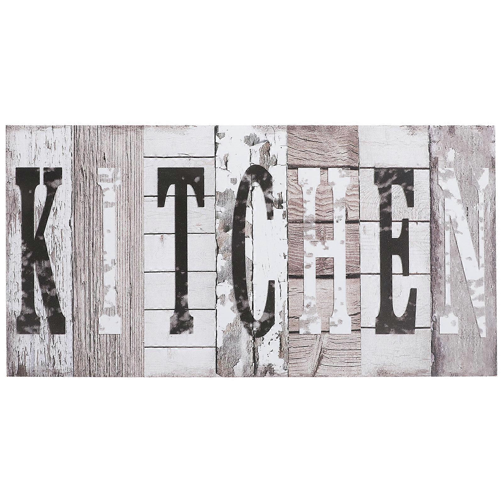 Placa de madeira interna estilo rústico placa de madeira pendente parede pendurada sinal de madeira