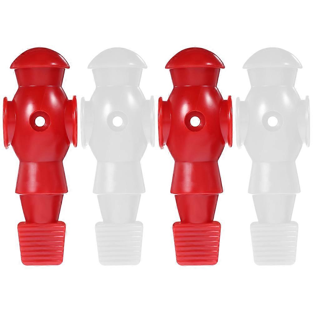 4Pcs Foosball Machine Figures Table Football Figures Foosball Machine Accessories Soccer Player Statue