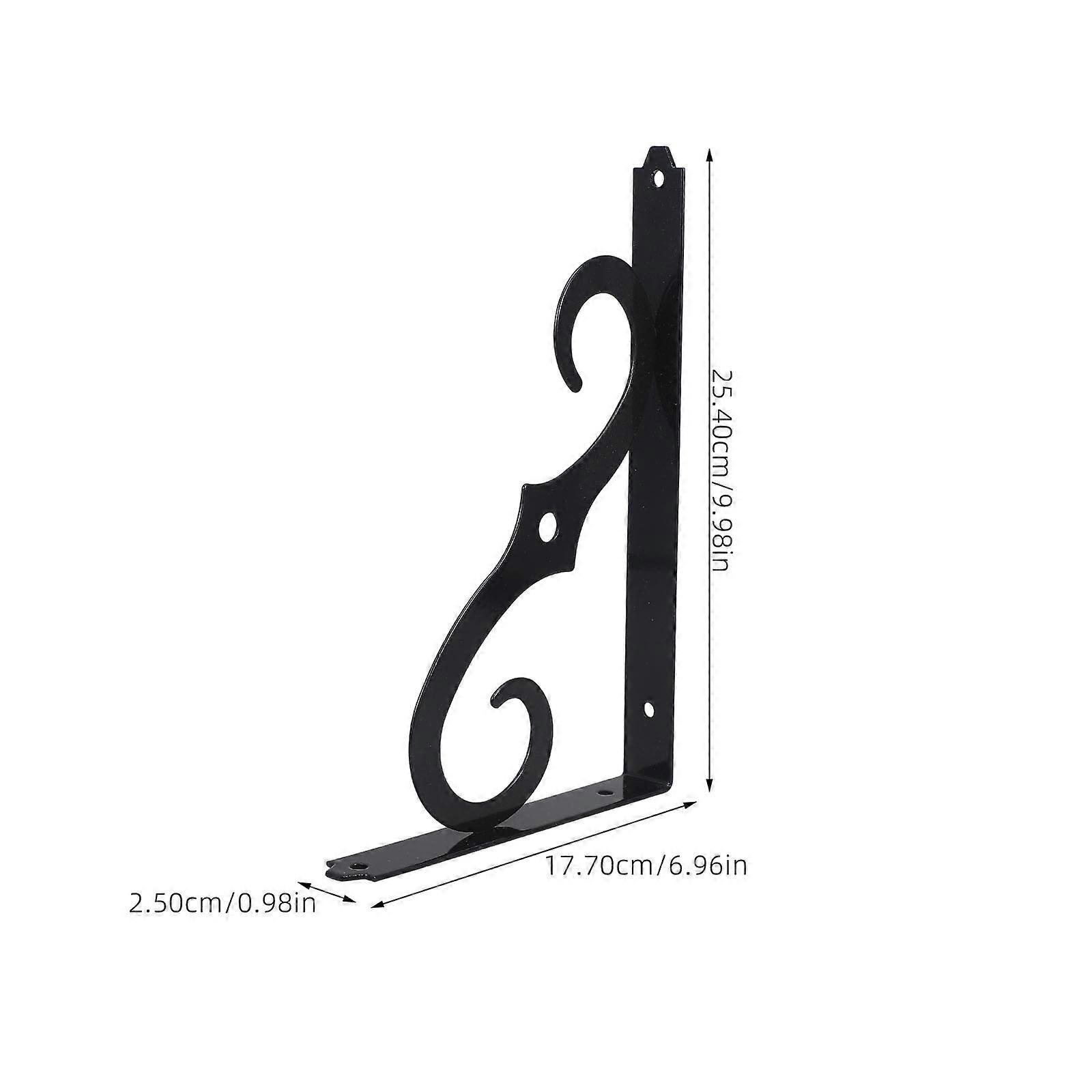 6Pcs Household Shelf Bracket Shelf Support Angled Bracket Triangle Shelf Bracket Holder