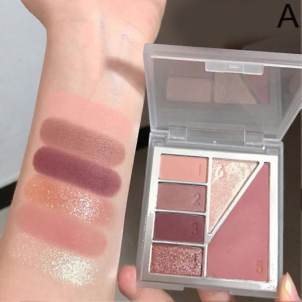 6-Color Eyeshadow Palette