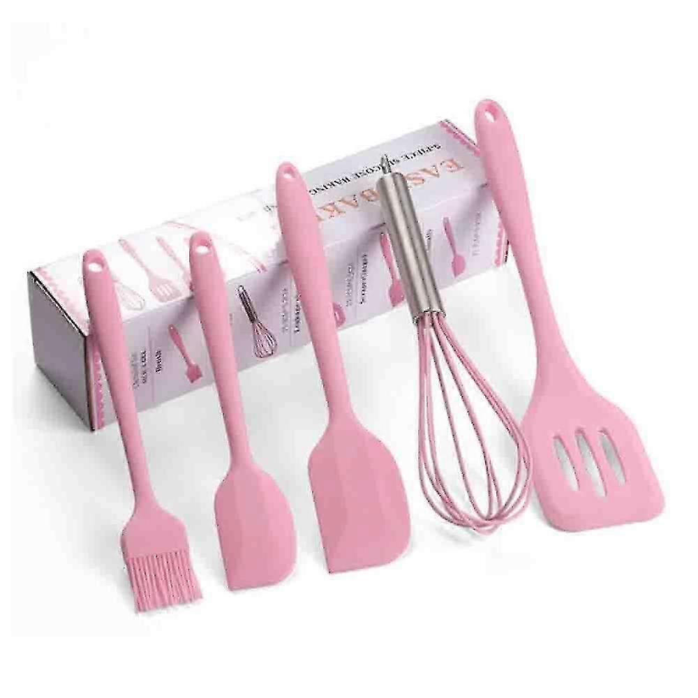 Eco-Friendly Baking Kit Kitchen Utensils Baking Tool Set 5-Piece Set Silicone Kitchenware Silicone Scraper Cake Tools