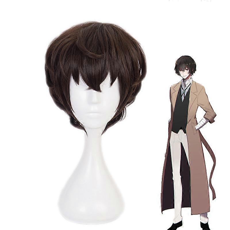 Dazai Osamu تأثيري بونغو الضالة تأثيري زي سترة طويلة معطف بدلة الرجال الكبار أنيمي هالوين عيد الميلاد الملابس زي