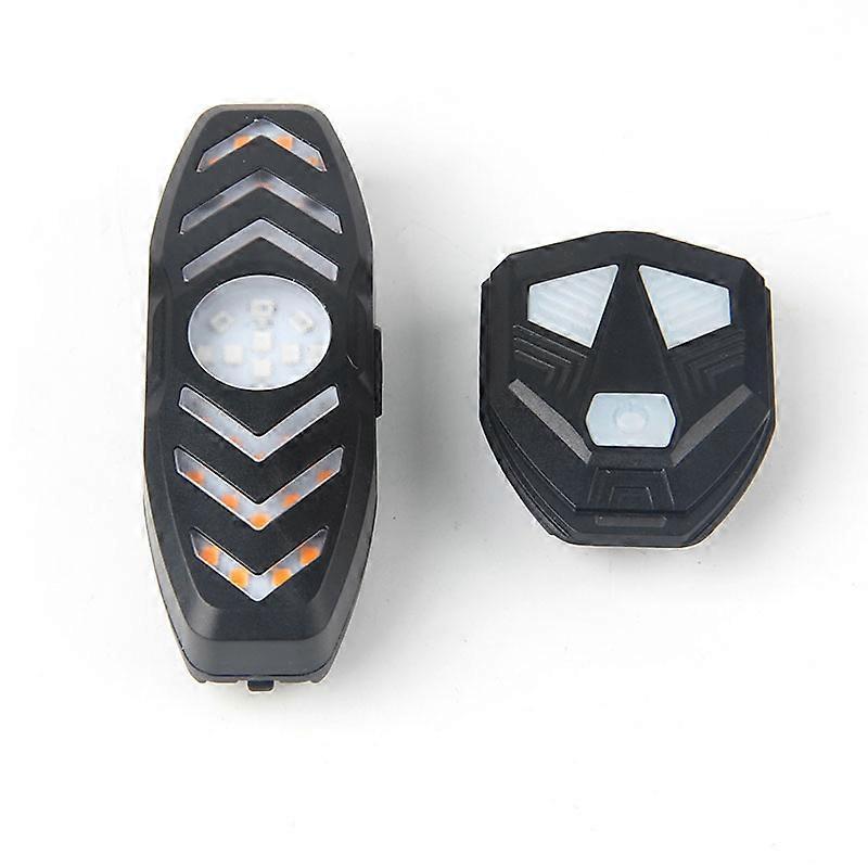 Bike-Scooter Flashing Rear Light, Wireless Remote Control, 6 Lighting Modes, Waterproof-Lightweight-Durable, Instant Installation Without Tools, Fits