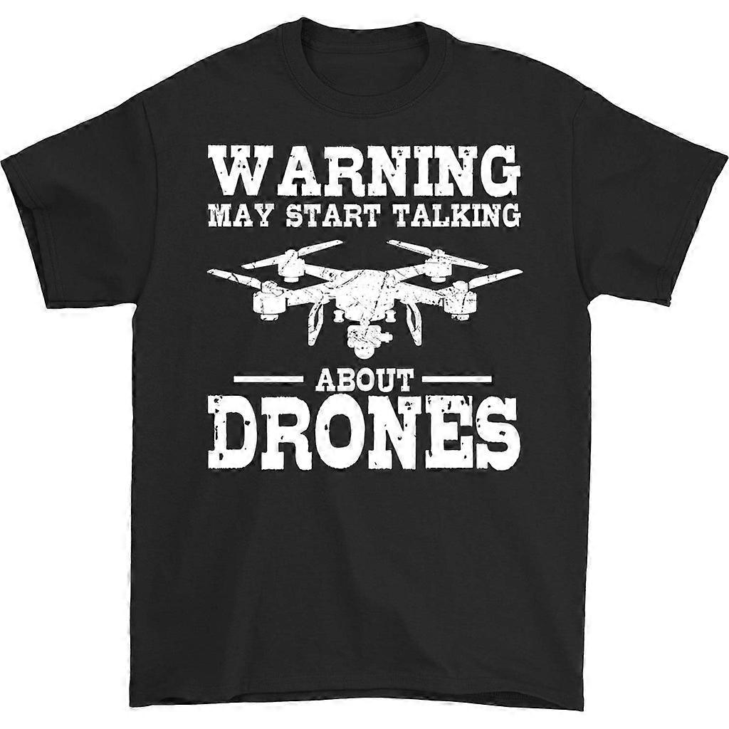 Warning May Start Talking About Drones T-shirt