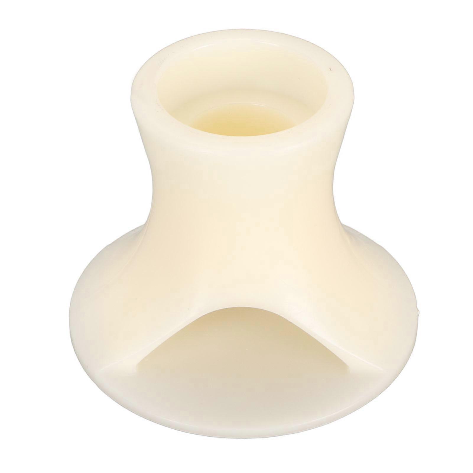 Liquid Glue Holder Sturdy Plastic Stable Base Time Saving Practical Glue Bottle Stand for Craft DIY Scrapbooking Milky White