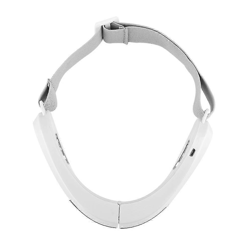 V-shaped Face Slimming Device Face Lifting Microcurrent Light Face Massager-White