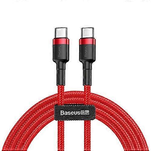 Baseus Cafule USB-C to USB-C, QC 3.0, USB-C PD, 3A 2 m - Red
