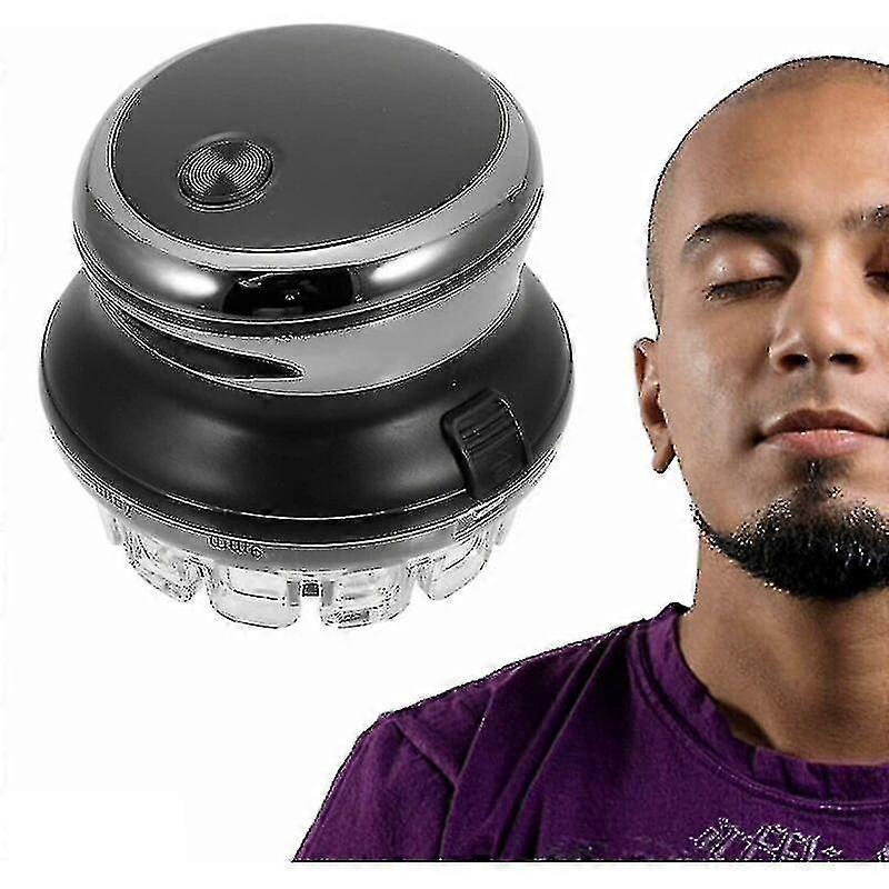 ポータブル電動バリカン360回転ヘアトリミングカッターマシン男性用シェービングハゲ頭防水Ipx6 1500mah -JA
