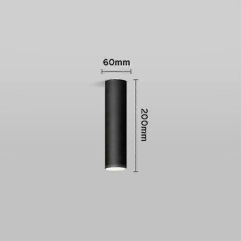 Dimbart rør overflatemontert downlight 7w 12w LED taklampe innendørs kjøkken