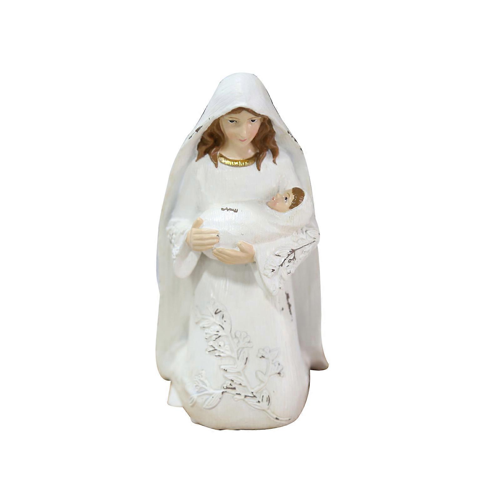 Nativity Scene Figurine Personalized Resin Crafts Creative Desktop