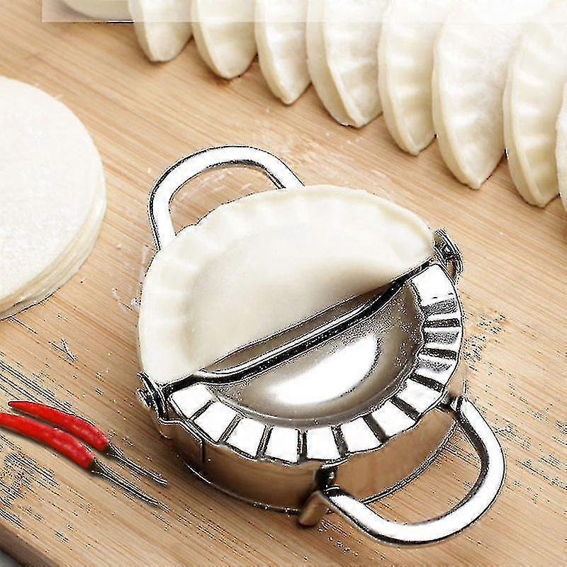 Kit Less Steel Dumpling Wrapper Cut Dumpling Skin Mould Clip Pinch Dumpling Kit Gadt